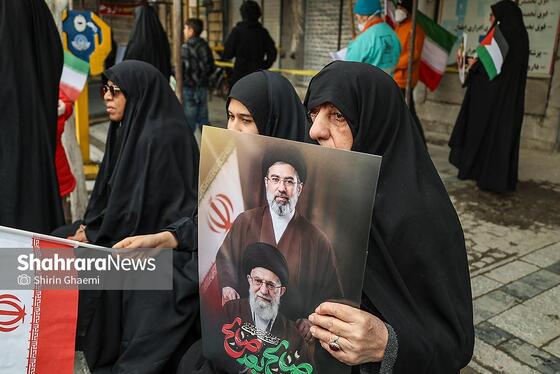 گزارش تصویری | راهپیمایی روز قدس ۱۴۰۴ در مشهد-۲