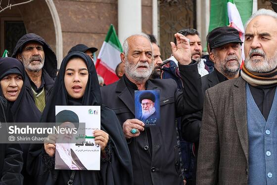 گزارش تصویری | راهپیمایی روز قدس ۱۴۰۴ در مشهد-۲