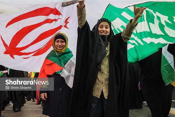 گزارش تصویری | راهپیمایی روز قدس ۱۴۰۴ در مشهد-۲