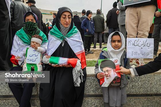 گزارش تصویری | راهپیمایی روز قدس ۱۴۰۴ در مشهد-۲