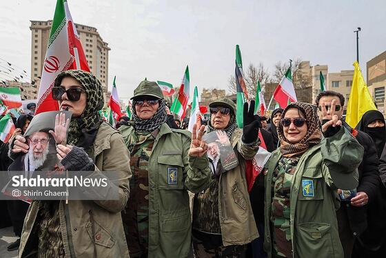 گزارش تصویری | راهپیمایی روز قدس ۱۴۰۴ در مشهد-۲