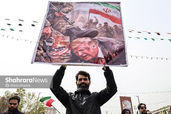گزارش تصویری | راهپیمایی روز قدس ۱۴۰۴ در مشهد-۲