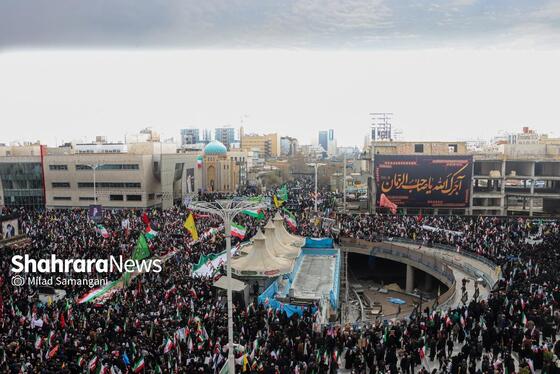 گزارش تصویری | راهپیمایی روز قدس ۱۴۰۴ در مشهد- ۴