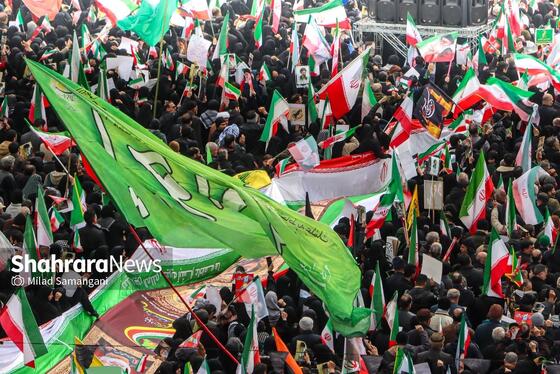 گزارش تصویری | راهپیمایی روز قدس ۱۴۰۴ در مشهد- ۴