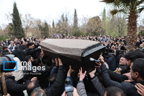 گزارش تصویری| مراسم تشییع «حمید هیراد»