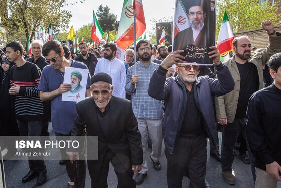 گزارش تصویری | تشییع پیکر شهید «علی لاریجانی» و «مرتضی لاریجانی» - قم