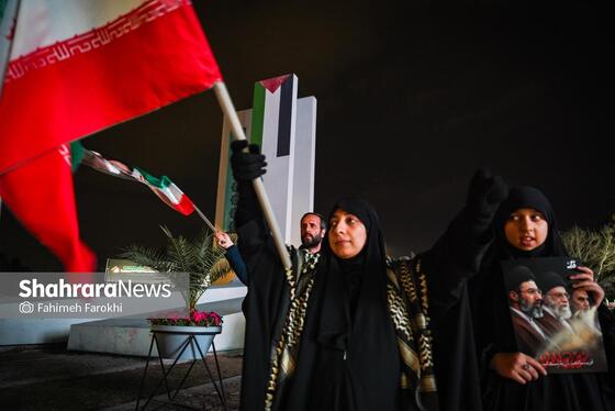 گزارش تصویری | میدان فلسطین مشهد چند ساعت پس از سال تحویل