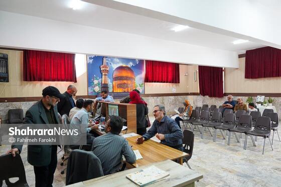 گزارش تصویری | اسکان زائران نوروزی در مدارس مشهد