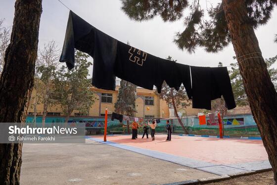 گزارش تصویری | اسکان زائران نوروزی در مدارس مشهد