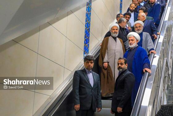 گزارش تصویری| بهره‌برداری از ایوان سلام در پایانه مسافربری امام رضا (ع) مشهد