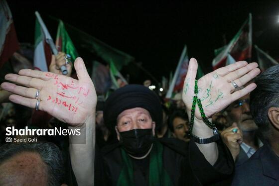 گزارش تصویری | بیعت مهاجران افغانستانی با حضور در عرصه میدان شهدای مشهد با رهبر انقلاب اسلامی