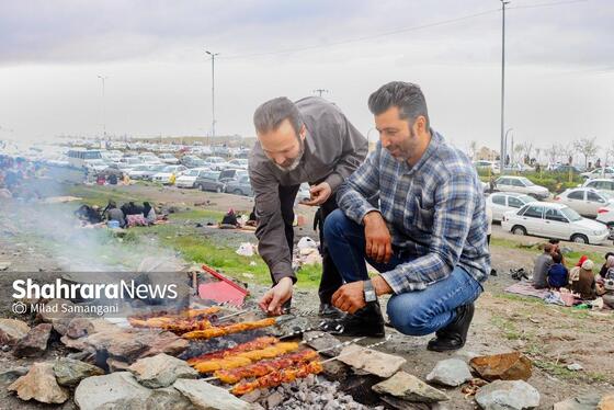 گزارش تصویری | سیزده‌بدر ۱۴۰۵ در مشهد