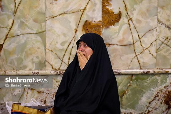 گزارش تصویری | مراسم چهلمین روز شهادت رهبر شهید انقلاب اسلامی در حرم مطهر رضوی