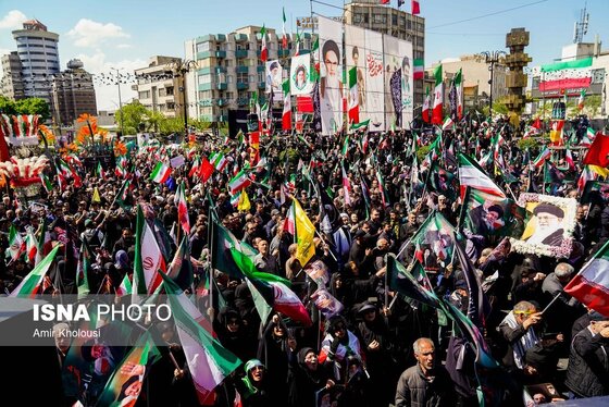 گزارش تصویری | مراسم اربعین رهبر شهید انقلاب در تهران