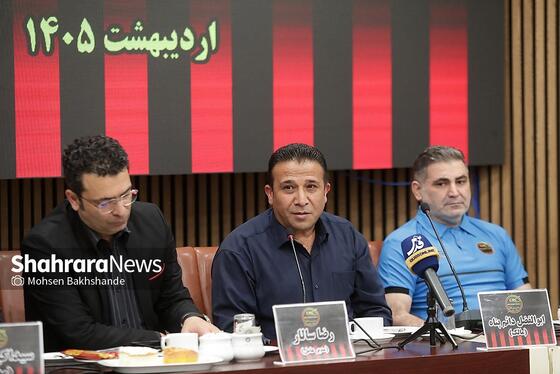 گزارش تصویری | نشست خبری تیم فوتسال دائم پناه مشهد