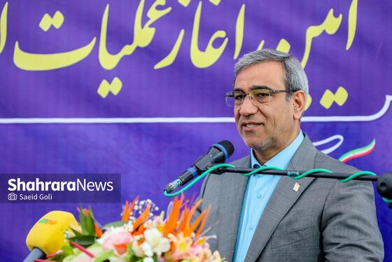 گزارش تصویری | آغاز عملیات اجرایی بزرگراه سیدالشهدا و بازدید از تصفیه‌خانه پرکندآباد با حضور استاندار خراسان رضوی