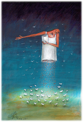 درباره علی دیواندری، کاریکاتوریست خراسانی، به بهانه سالروز تولدش