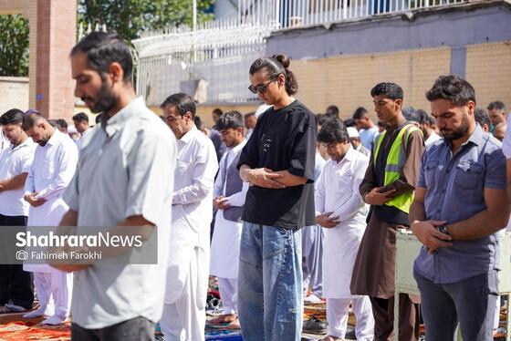 گزارش تصویری | نماز عید سعید قربان اهل سنت در مشهد