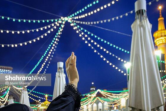 گزارش تصویری | حال و هوای حرم مطهر رضوی در شب عید سعید غدیر خم