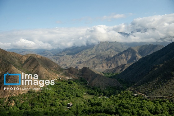 ایران زیباست | سقف سفید آسمان ایران