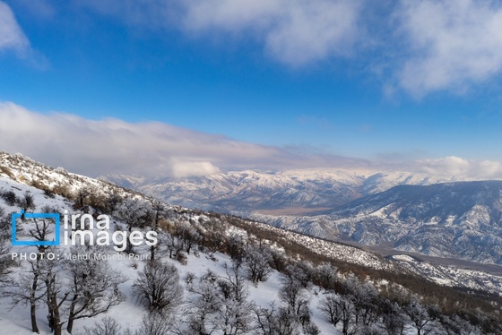 ایران زیباست | سقف سفید آسمان ایران