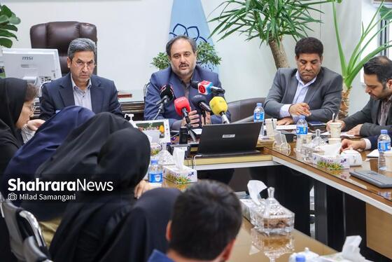 گزارش تصویری | نشست خبری معاون مالی و پشتیبانی شهرداری مشهد