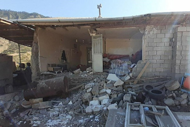 زلزله رامیان تصاویر