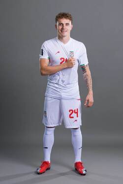 گزارش تصویری | رونمایی فیفا از تصاویر رسمی ملی‌پوشان ایران