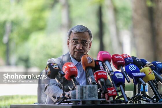 گزارش تصویری | نشست خبری استاندار خراسان رضوی در آرامگاه فردوسی