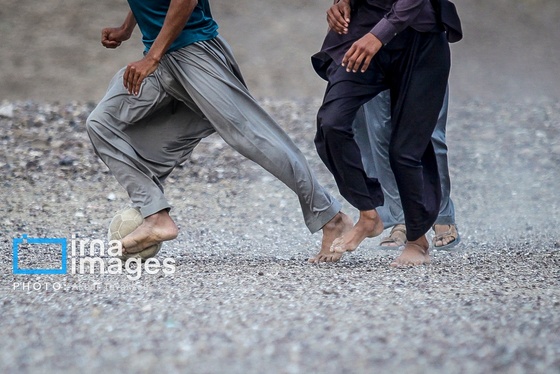 گزارش تصویری | یک توپ، هزار رویا