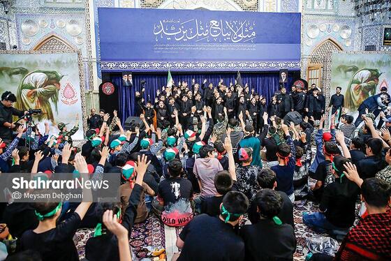 گزارش تصویری | ویژه‌برنامه «احلی من العسل» در حرم مطهر رضوی