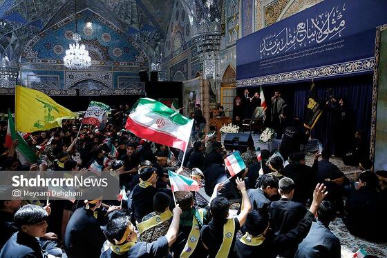 گزارش تصویری | ویژه‌برنامه «احلی من العسل» در حرم مطهر رضوی