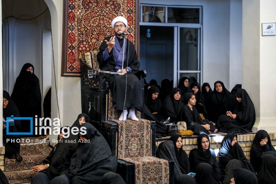 گزارش تصویری | عزاخانه‌ی سادات خوشرو
