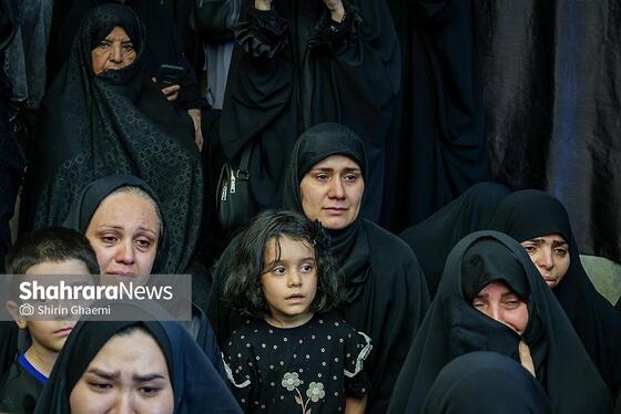 گزارش تصویری | تعزیه دوازدهم محرم در حسینیه کرمانی های مشهد