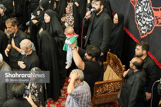 گزارش تصویری | تعزیه دوازدهم محرم در حسینیه کرمانی های مشهد