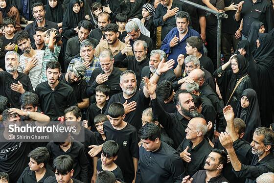گزارش تصویری | تعزیه دوازدهم محرم در حسینیه کرمانی های مشهد