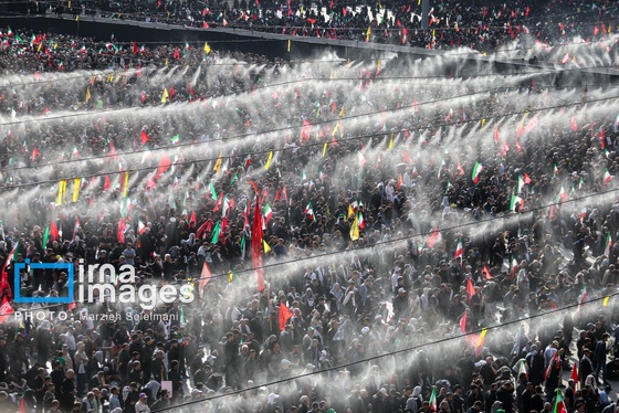 گزارش تصویری | بدرود آقای شهید ایران