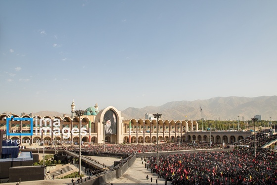 گزارش تصویری | بدرود آقای شهید ایران
