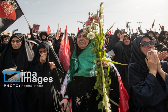گزارش تصویری | بدرود آقای شهید ایران