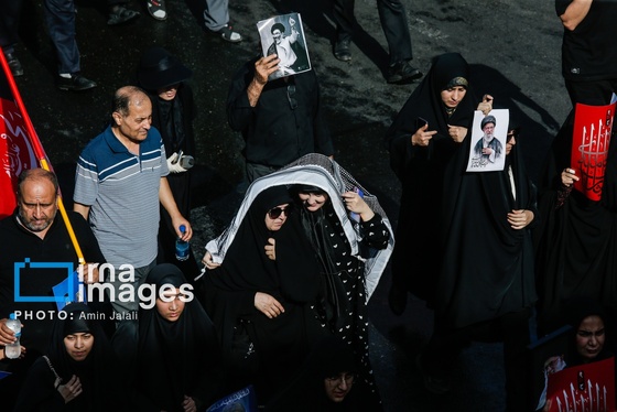 گزارش تصویری | بدرود آقای شهید ایران
