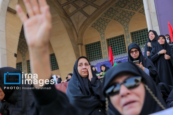 گزارش تصویری | بدرود آقای شهید ایران