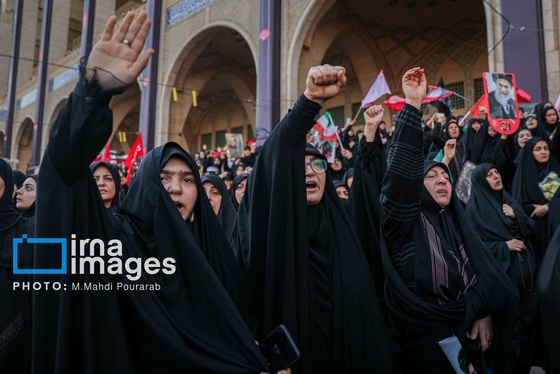 گزارش تصویری | بدرود آقای شهید ایران