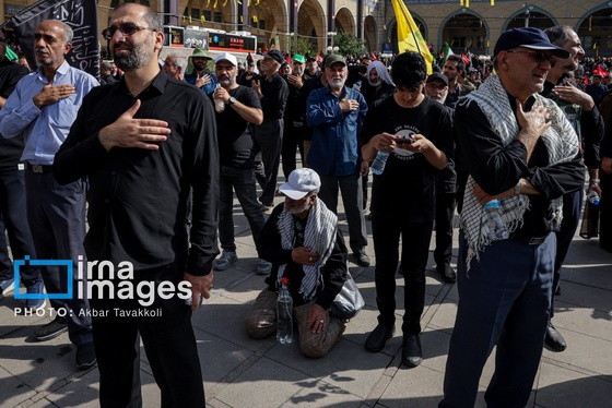 گزارش تصویری | بدرود آقای شهید ایران