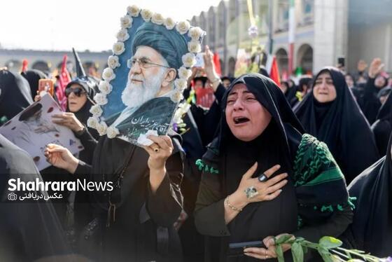 گزارش تصویری | کز سنگ ناله خیزد روز وداع یاران