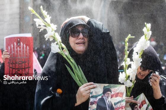 گزارش تصویری | کز سنگ ناله خیزد روز وداع یاران