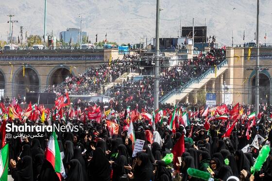 گزارش تصویری | کز سنگ ناله خیزد روز وداع یاران