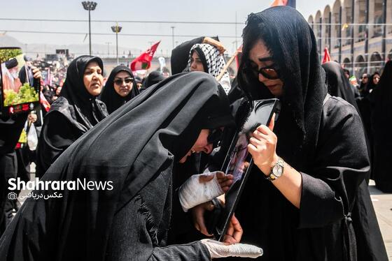 گزارش تصویری | کز سنگ ناله خیزد روز وداع یاران