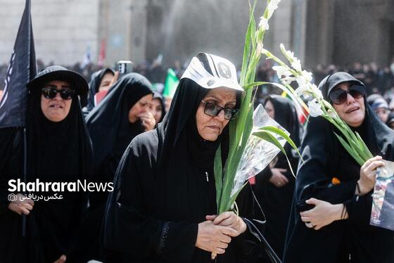 گزارش تصویری | کز سنگ ناله خیزد روز وداع یاران