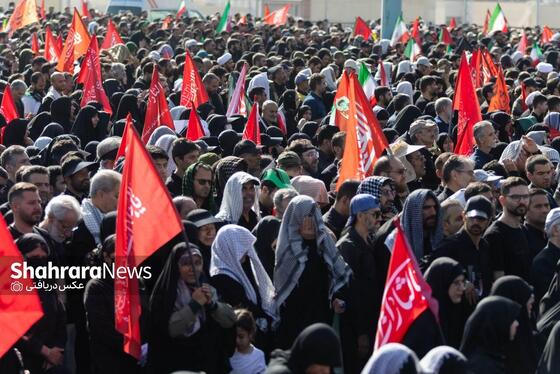 گزارش تصویری | عکس‌هایی از روز دوم وداع در مصلی بزرگ تهران (۱۴ تیرماه ۱۴۰۵)