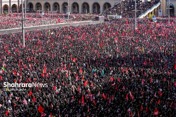 گزارش تصویری | عکس‌هایی از روز دوم وداع در مصلی بزرگ تهران (۱۴ تیرماه ۱۴۰۵)